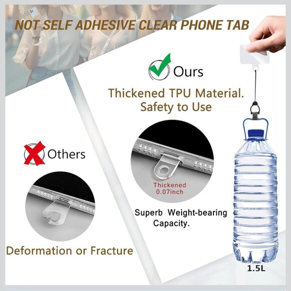 Crossbody Phone Lanyard ~ Cow Print - Picture 3 of 7